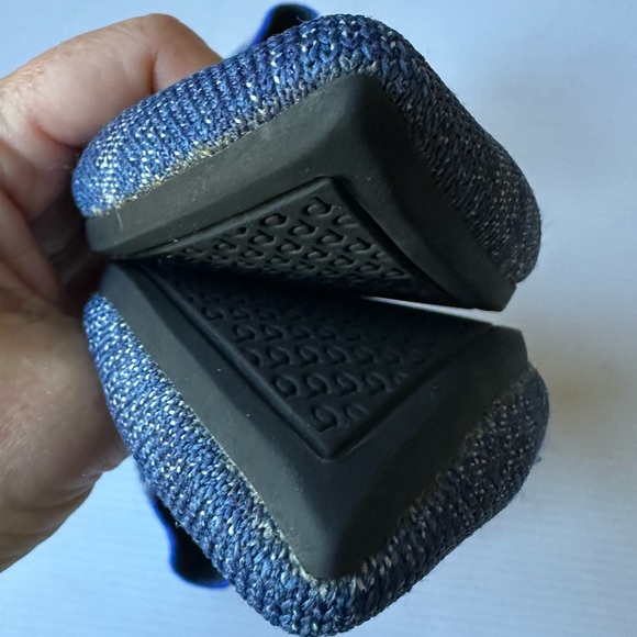 Rothy’s Marled Blue Pointed-Toe Flats - 7.5 - Picture 8 of 8